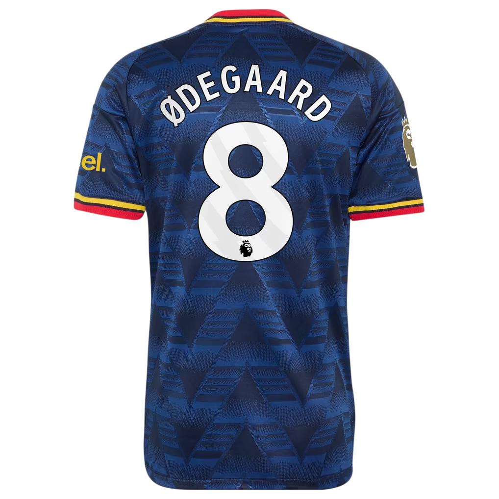 Martin Ødegaard Arsenal 2026/27 Away On-Field Jersey - Navy