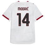 Luka Modrić AC Milan 2026/27 Away On-Field  Jersey - White