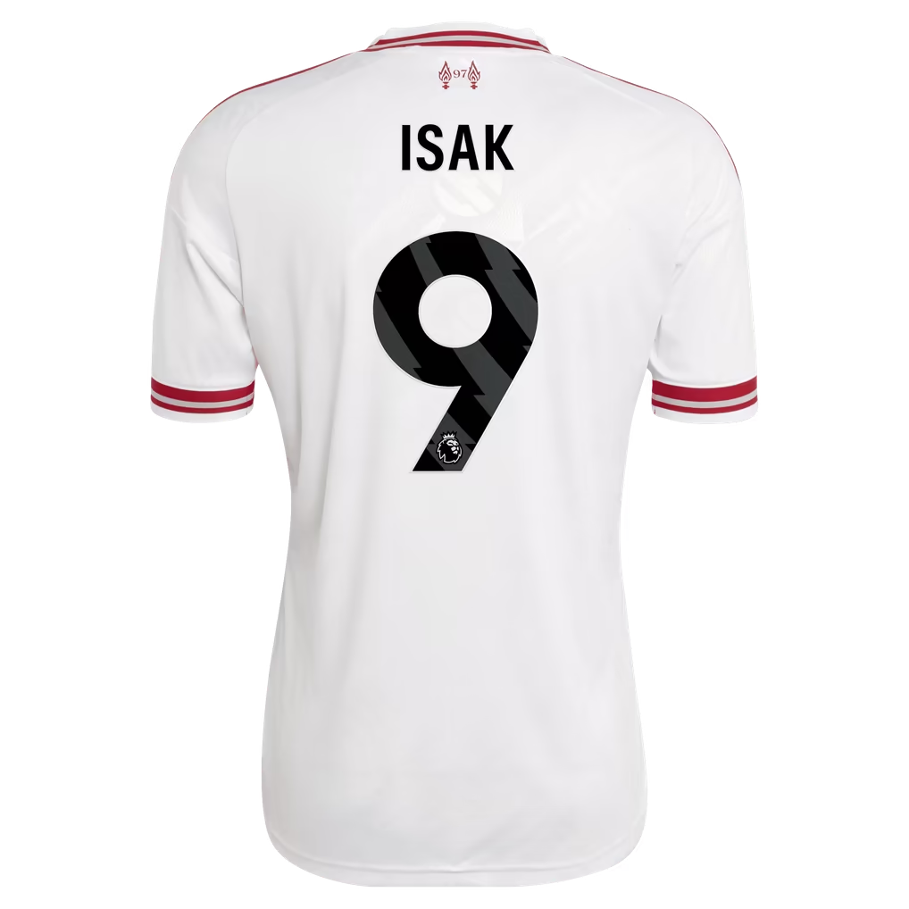 Alexander Isak Liverpool 2026/27 Away  Jersey - White