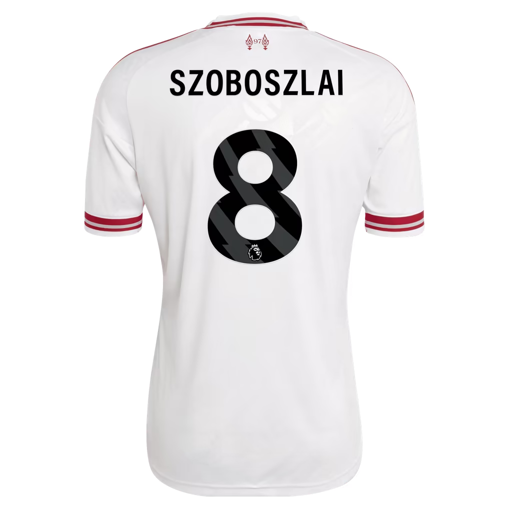 Dominik Szoboszlai Liverpool  2026/27 Away  Jersey - White