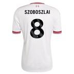 Dominik Szoboszlai Liverpool  2026/27 Away  Jersey - White