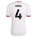 Virgil van Dijk Liverpool  2026/27 Away  Jersey - White