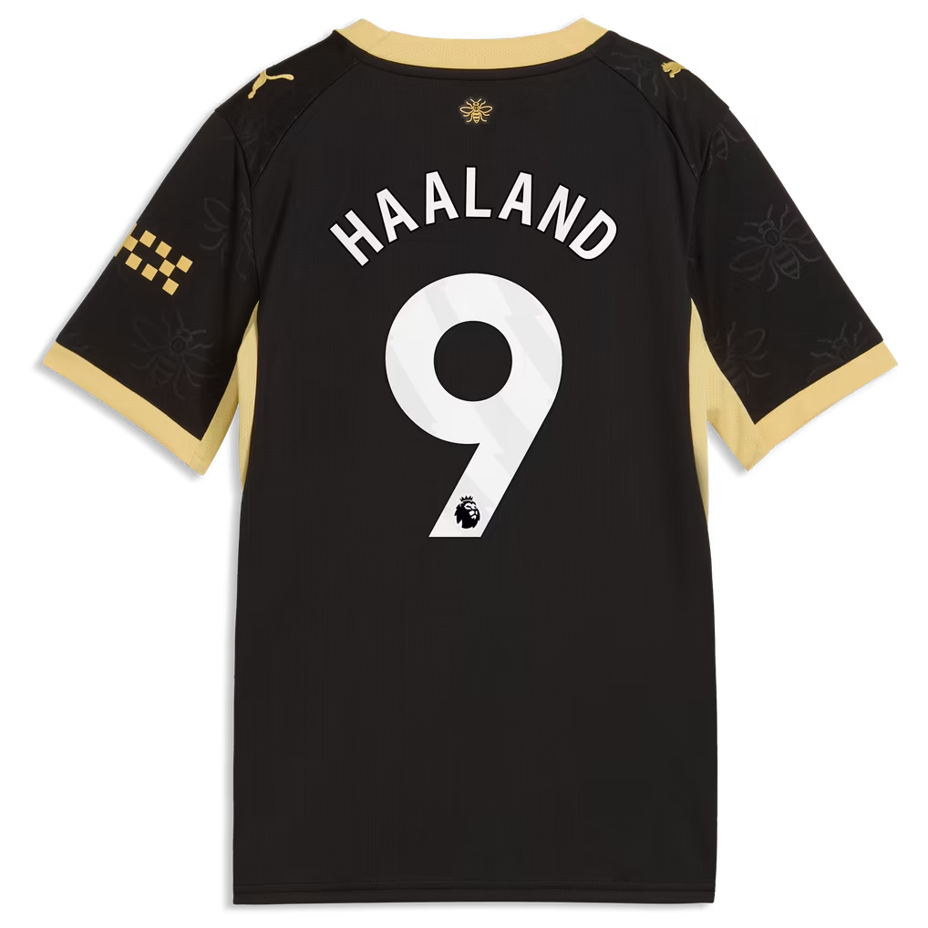 Erling Haaland Manchester City 2026/27 Away Jersey - Black