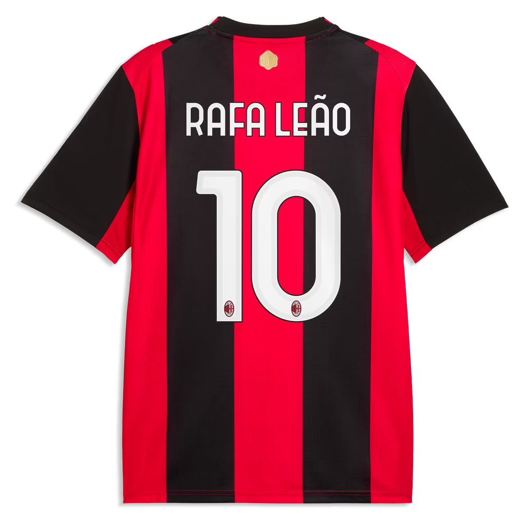 Rafael Leão AC Milan 2026/27 Home Jersey - Black/Red