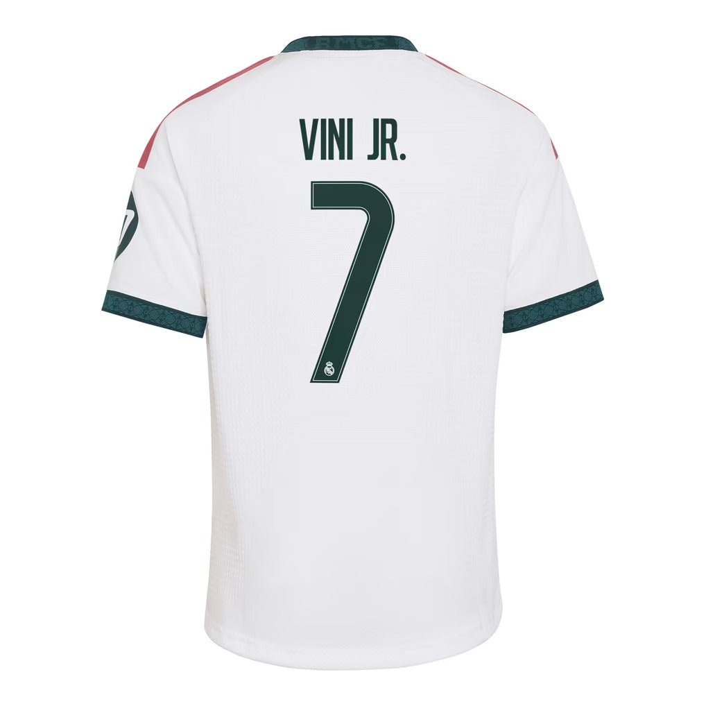 Vini Jr. Real Madrid Youth 2026/27 Home Jersey - White