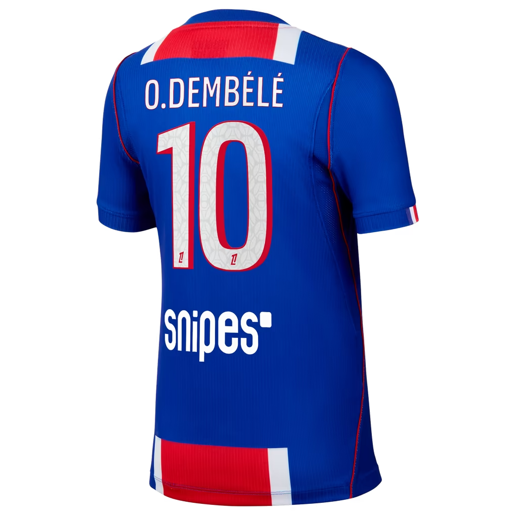 Ousmane Dembélé Paris Saint-Germain 2026/27 Home Stadium Jersey - Blue