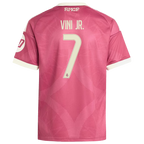 Vini Jr. Real Madrid Youth 2026/27 Third  Jersey - Pink