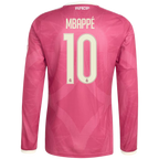 Kylian Mbappé Real Madrid 2026/27 Third Long Sleeve Jersey - Pink