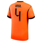 irgil van Dijk Netherlands National Team 2026 Home Match Jersey - Orange