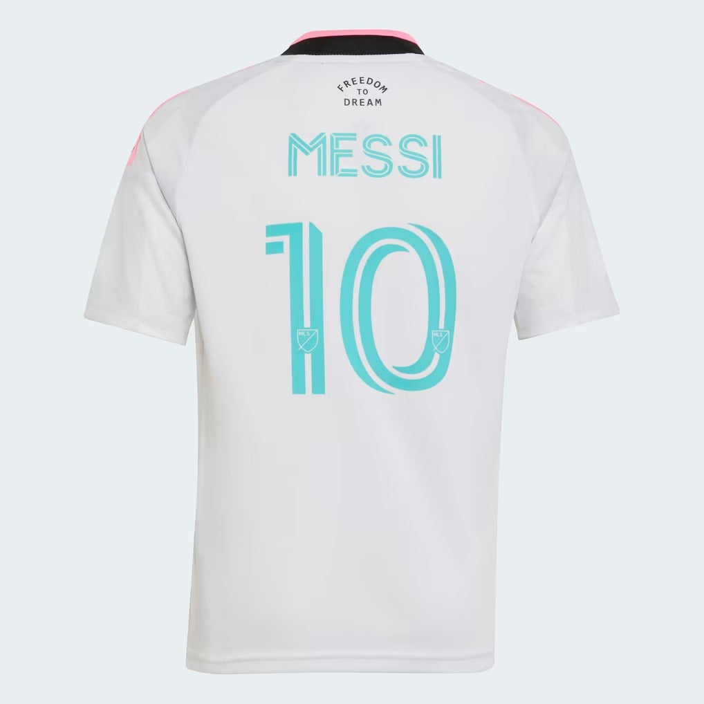 Messi Inter Miami CF Youth 2026 Third  Jersey - White